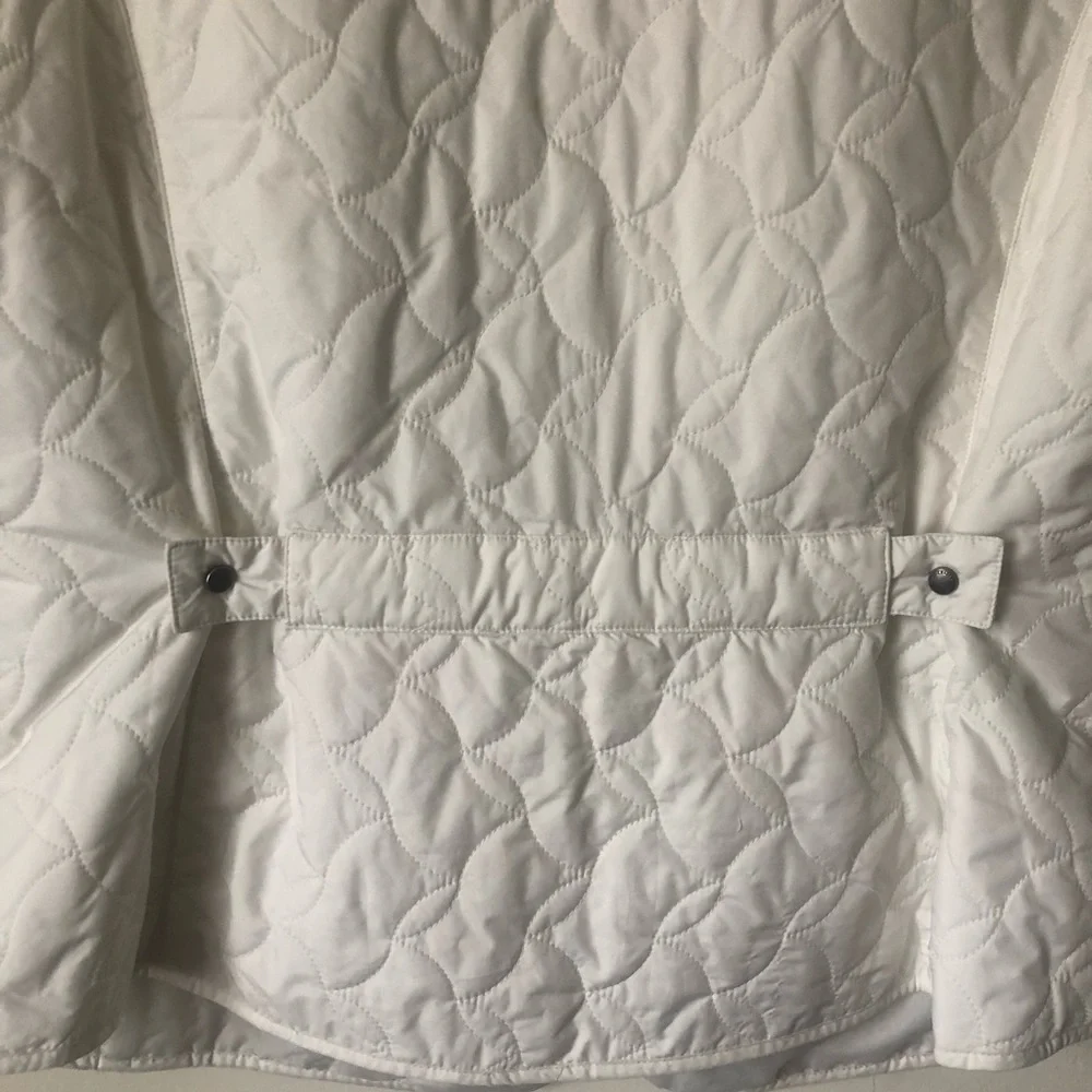 Eddie Bauer White Stylish Puffer Vest - Picture 7 of 8